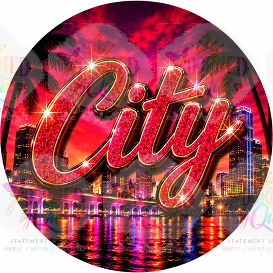 City Girl Miami earrings by Adorned by Que